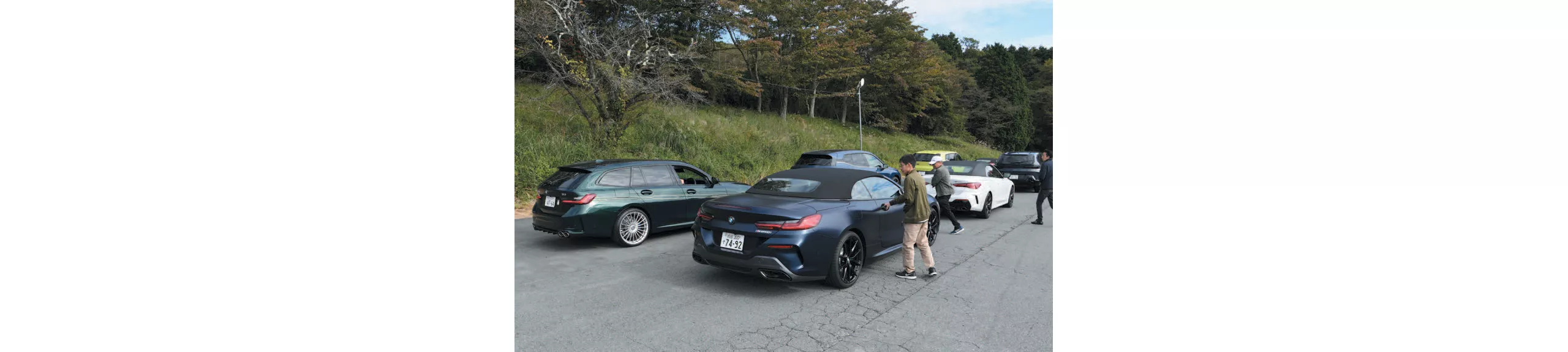ニューモデル試乗にはアルピナもご用意