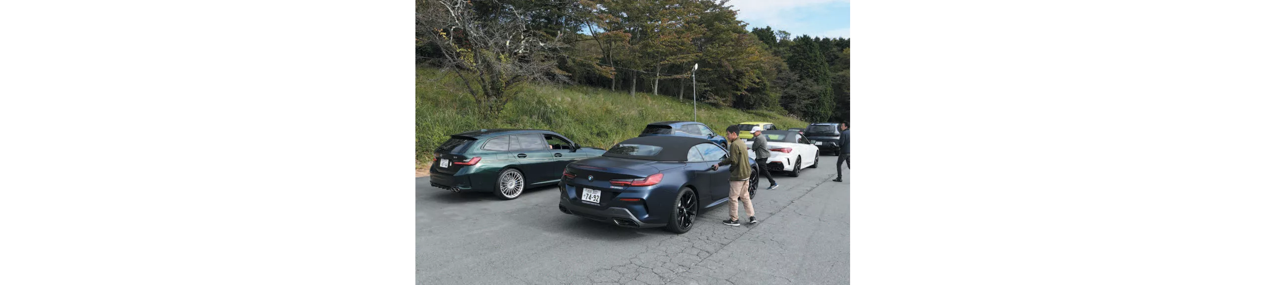ニューモデル試乗にはアルピナもご用意