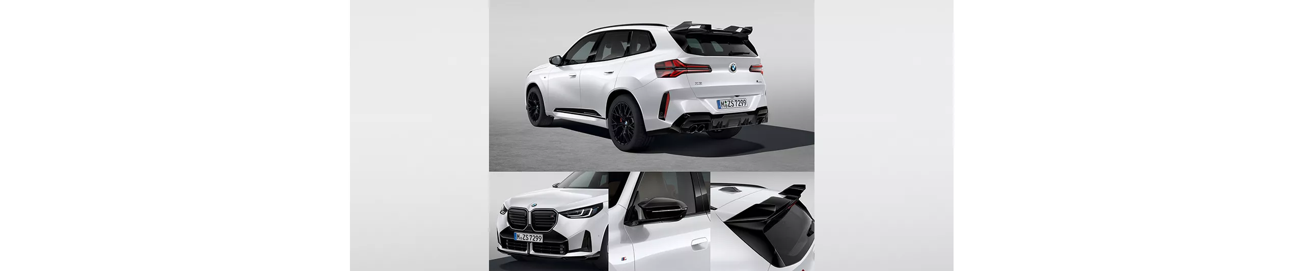 BMW X3 M Performance Parts競技版套裝作為三款升級方案中最極致的個性化選擇