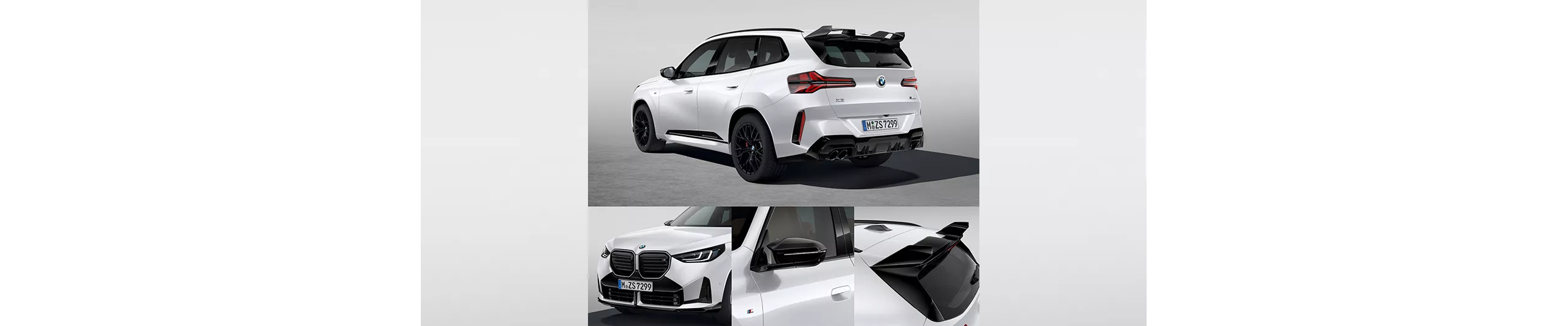 BMW X3 M Performance Parts競技版套裝作為三款升級方案中最極致的個性化選擇