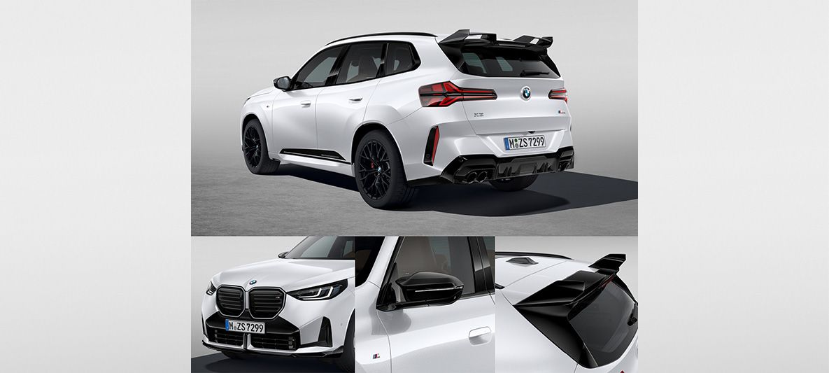BMW X3 M Performance Parts競技版套裝作為三款升級方案中最極致的個性化選擇