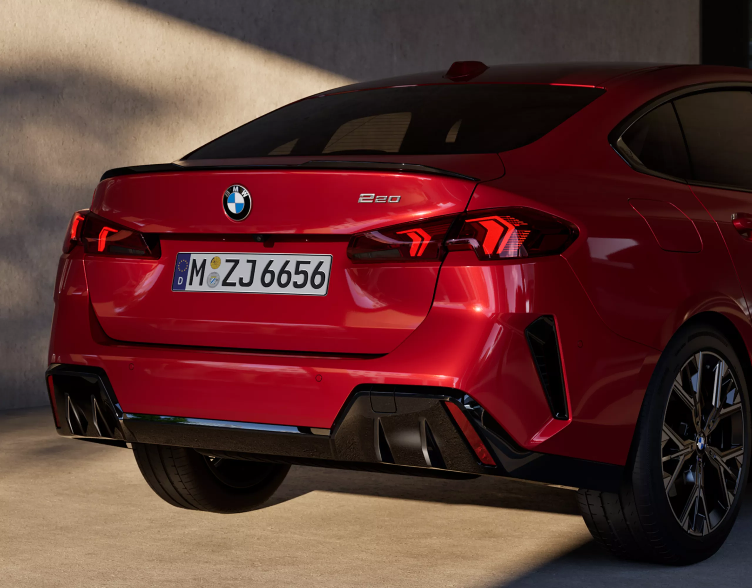 BMW 2系列Gran Coupé，車尾設計