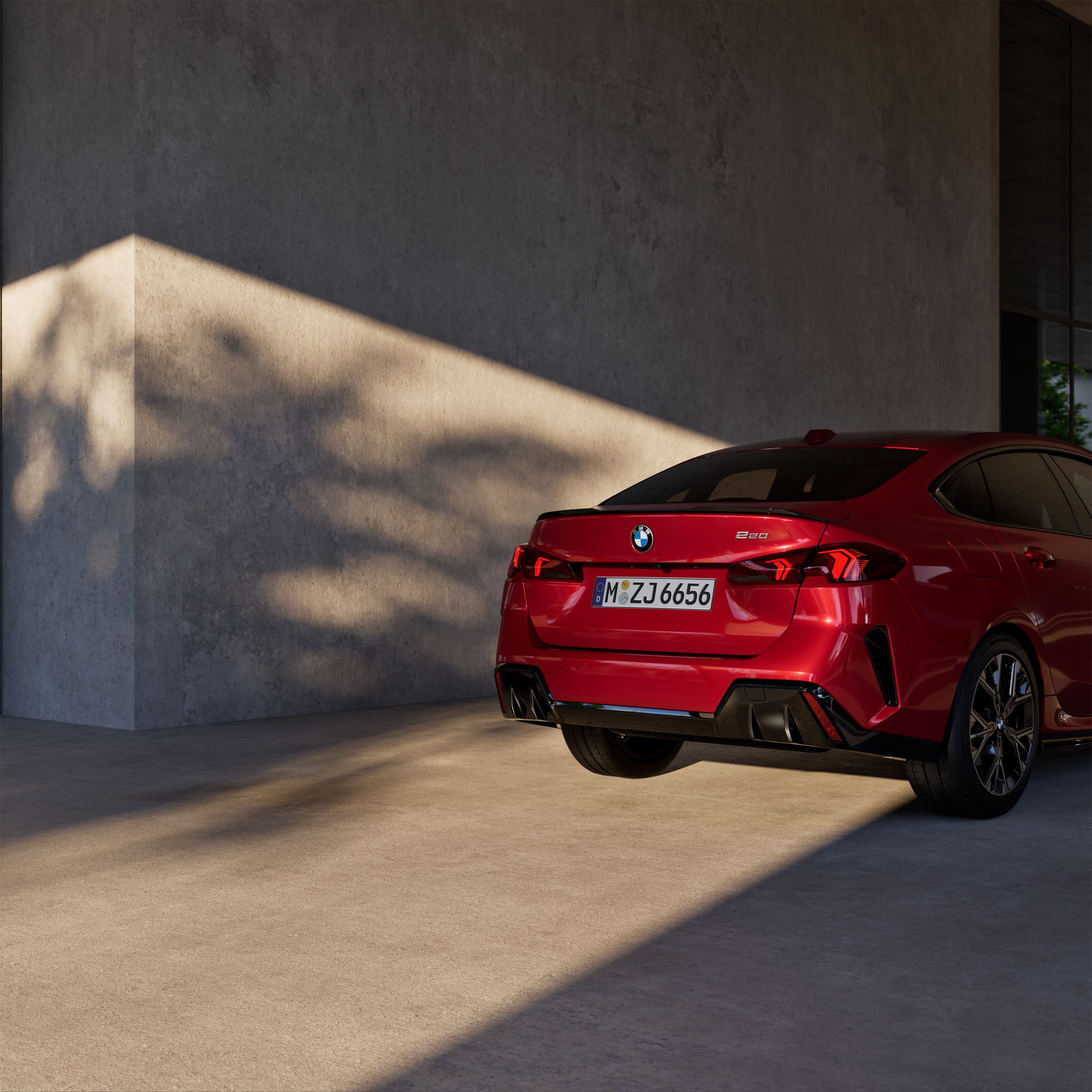 BMW 2系列Gran Coupé，車尾設計