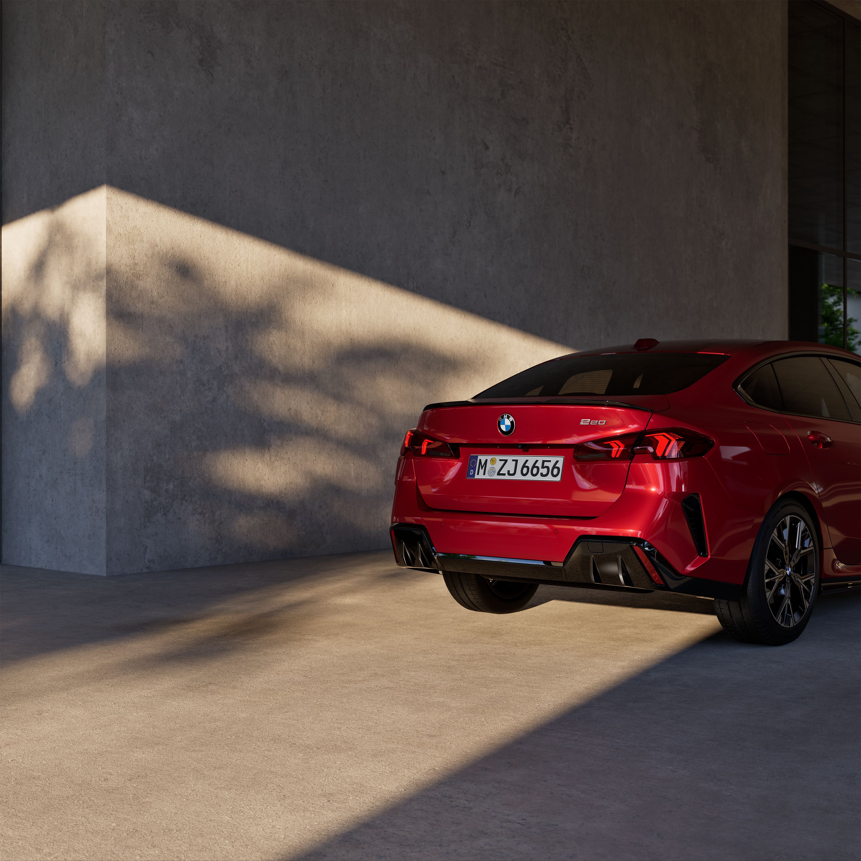 BMW 2系列Gran Coupé，車尾設計