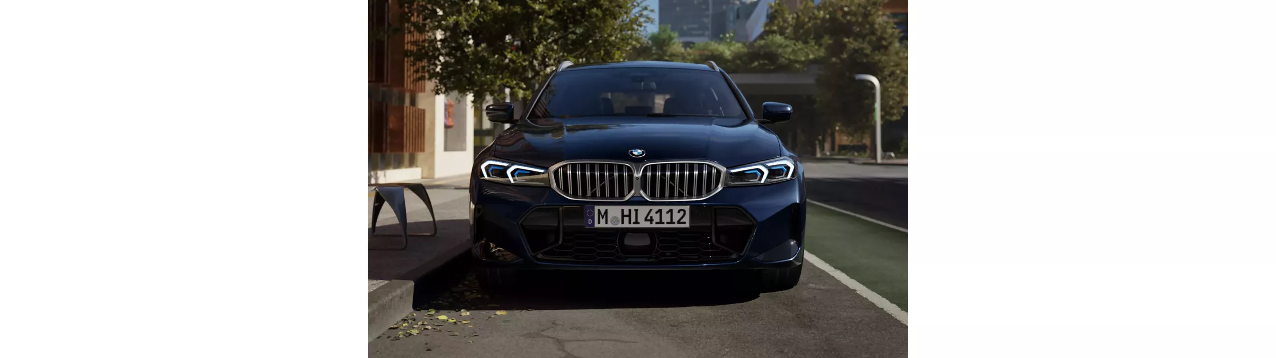全新BMW 3系列Touring，BMW飾光水箱護罩