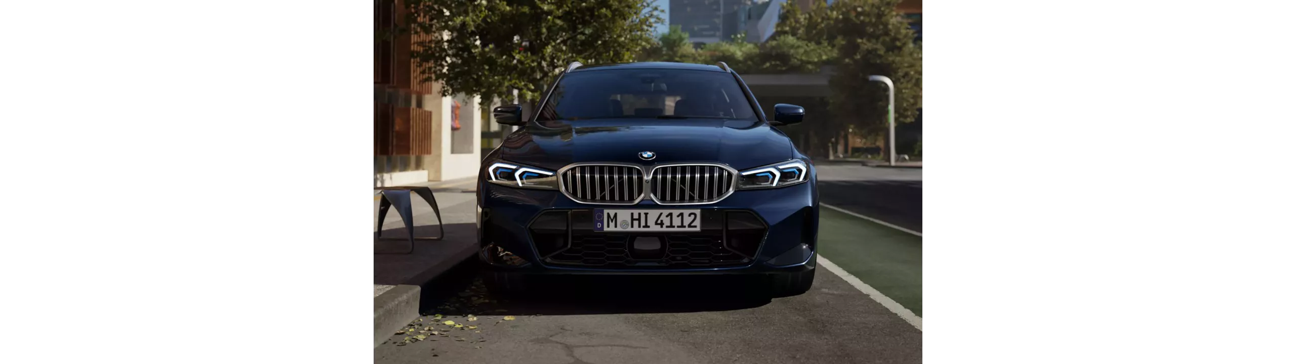 全新BMW 3系列Touring，BMW飾光水箱護罩