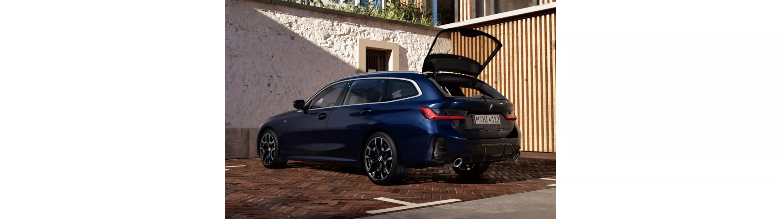 全新BMW 3系列Touring，尾門設計