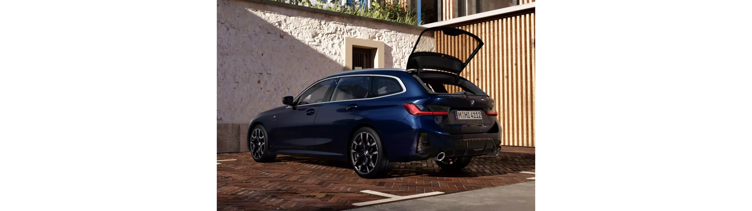 全新BMW 3系列Touring，尾門設計
