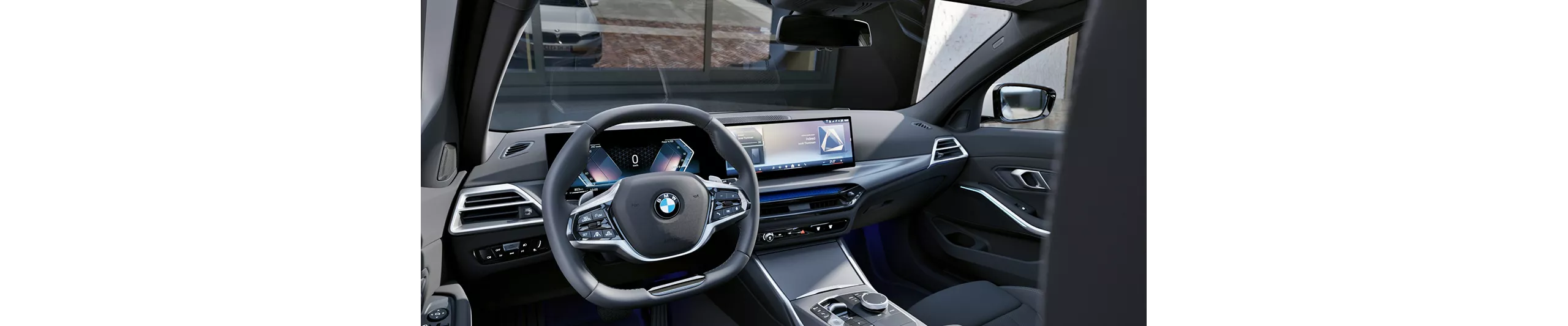 全新BMW 318i Touring豪華旅行車，車內座艙同樣展現極具質感的設計細節
