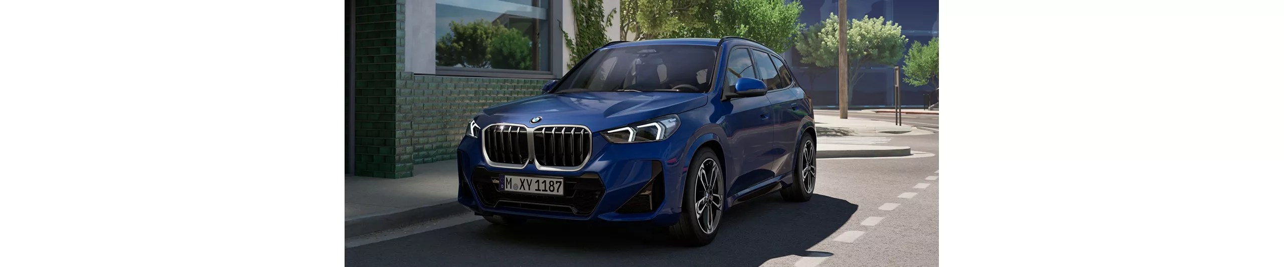 全新世代BMW X1豪華休旅以靈活身形與極具張力的線條，重新定義都會豪華休旅的奔放個性