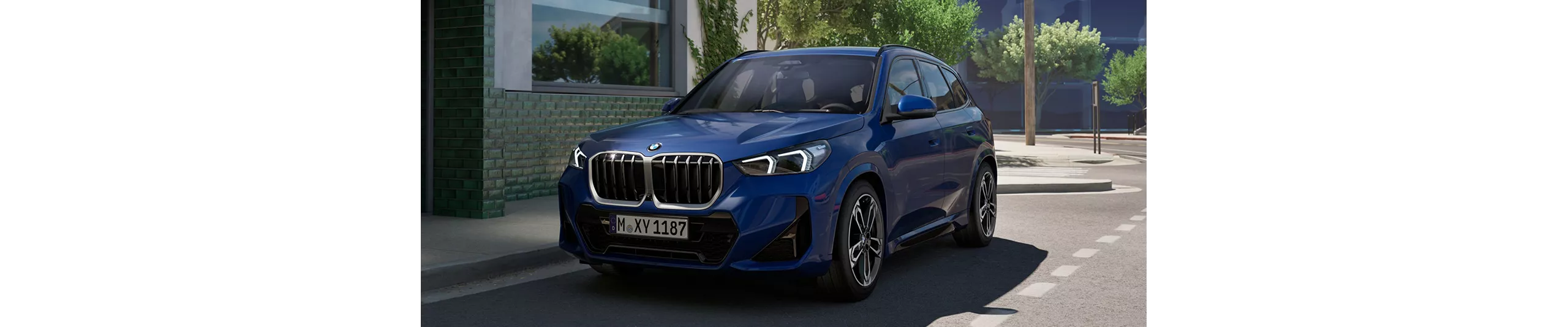 全新世代BMW X1豪華休旅以靈活身形與極具張力的線條，重新定義都會豪華休旅的奔放個性