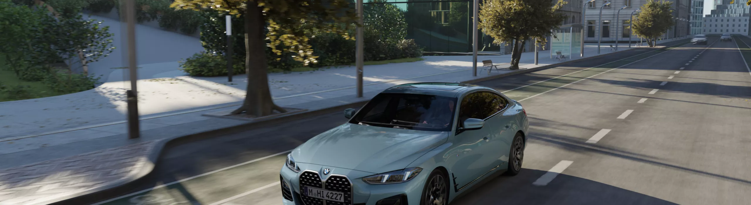 全新BMW 4系列四門跑車（G26），外觀