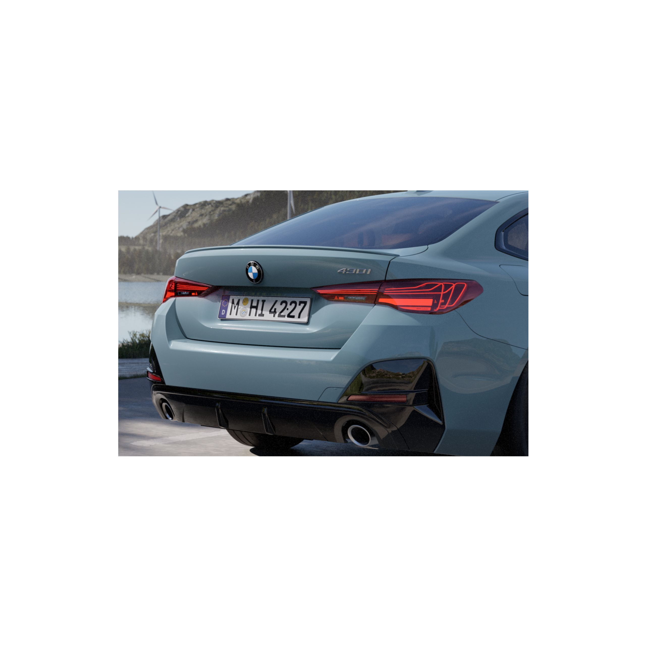 全新BMW 4系列四門跑車（G26），BMW雷射尾燈