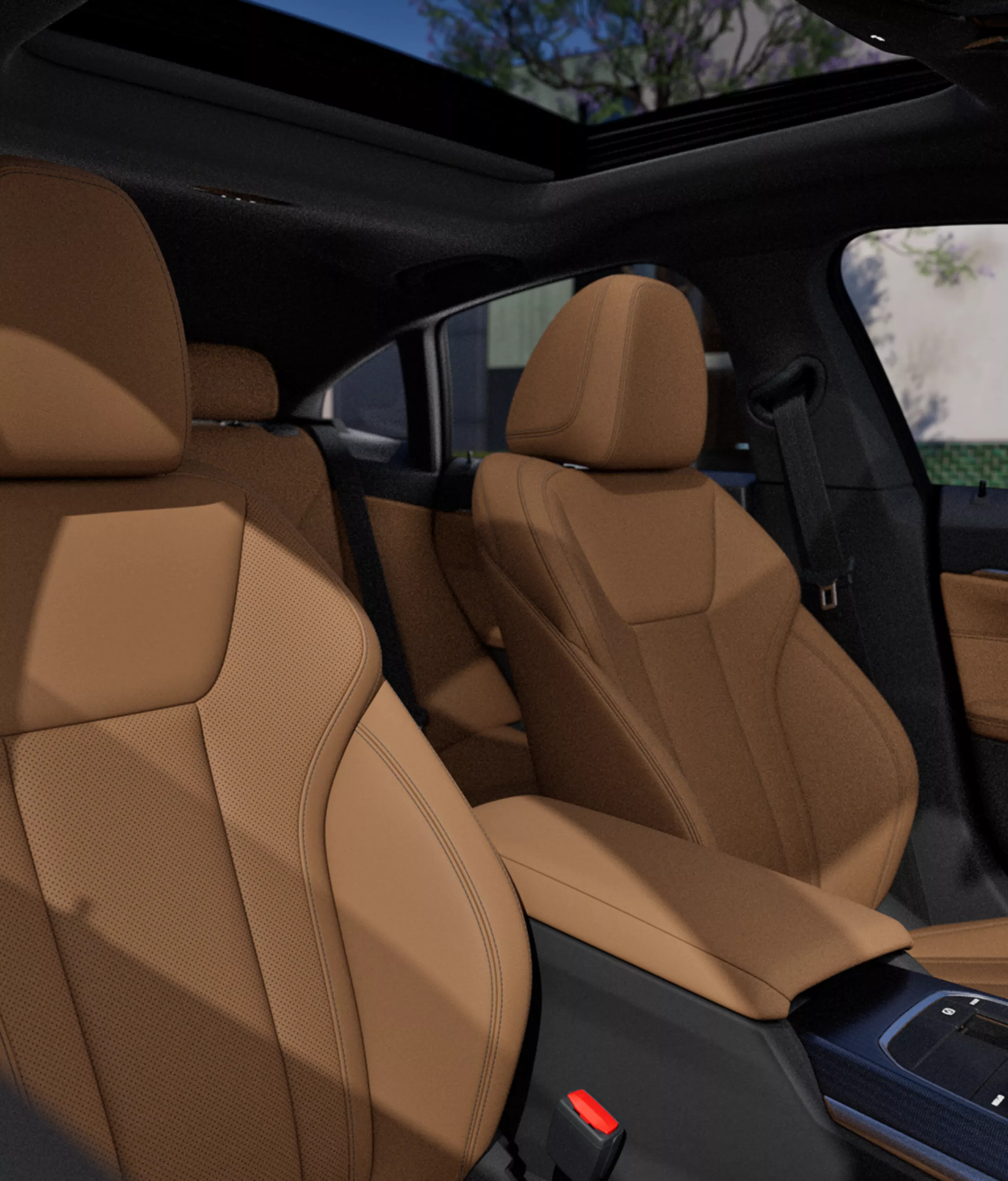 全新BMW 4系列四門跑車（G26），Sensatec透氣皮質包覆座椅
