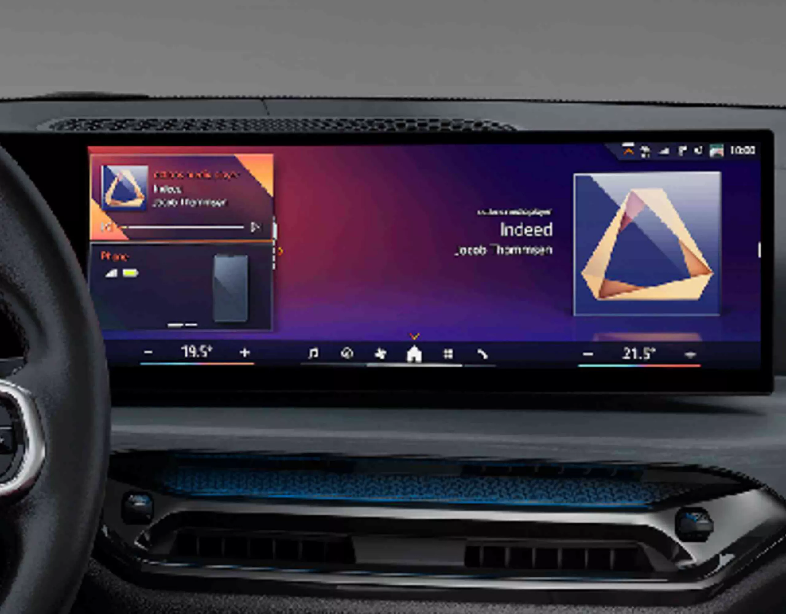 全新BMW 3系列Touring，豪華儀表檯