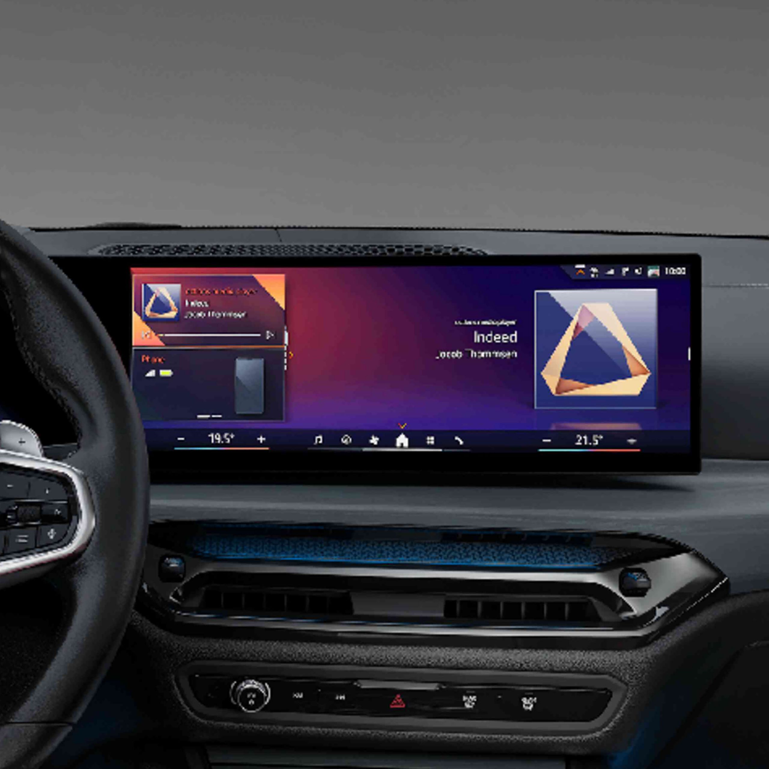 全新BMW 3系列Touring，豪華儀表檯