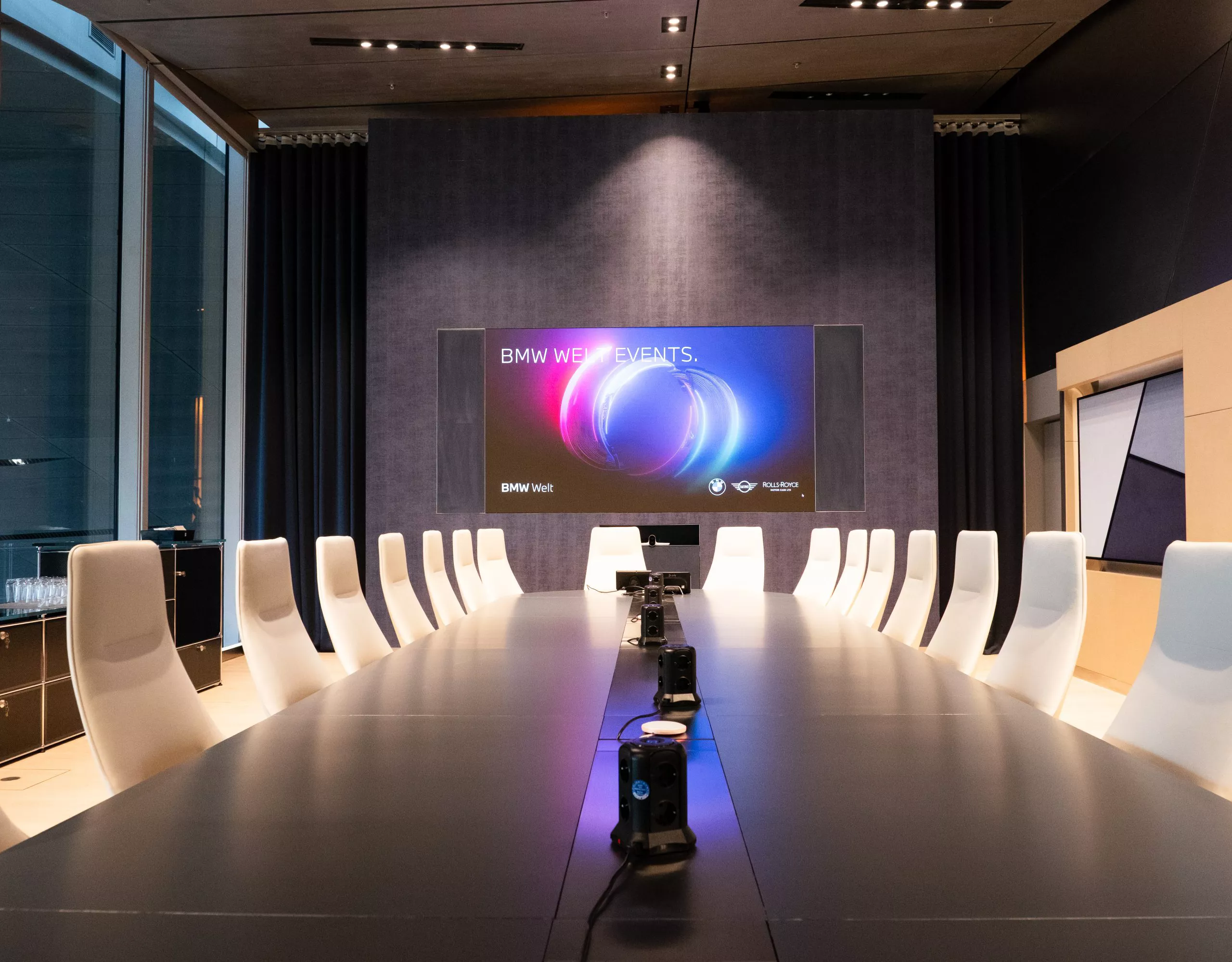 BMW Welt Business Club Videotechnik