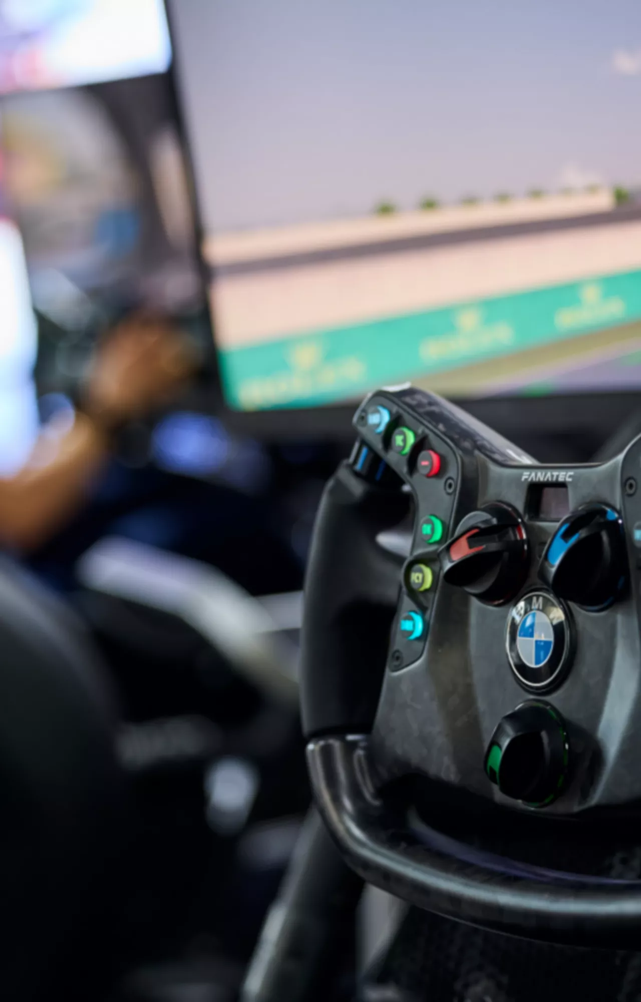 Racing simulators.