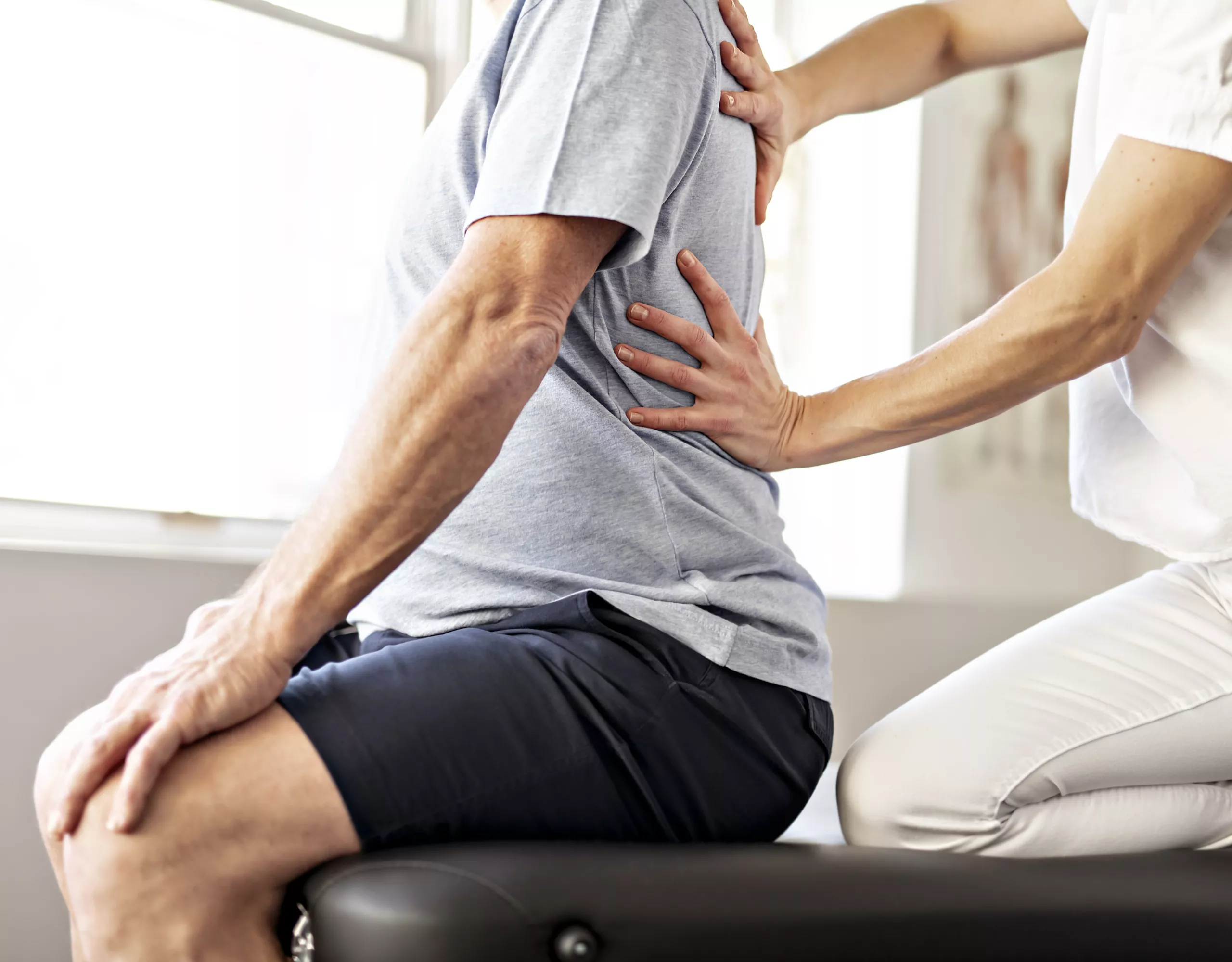 Osteopathie am Rücken