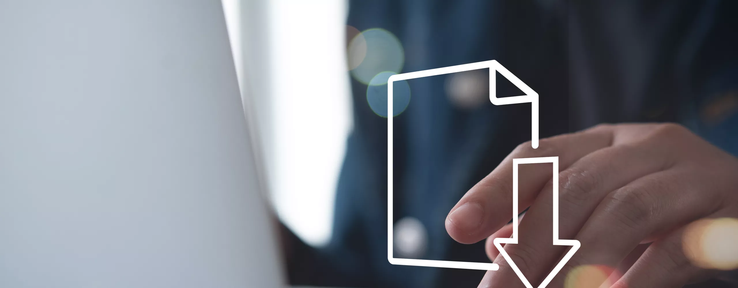 Download Zeichen vor Laptop