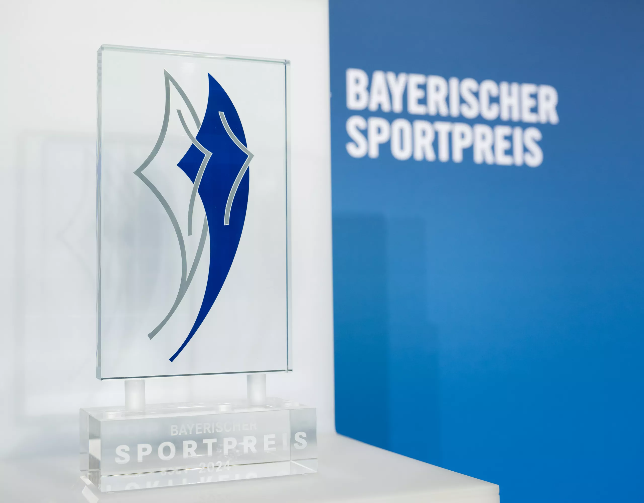 Photo of the Bayerischer Sportpreis.
