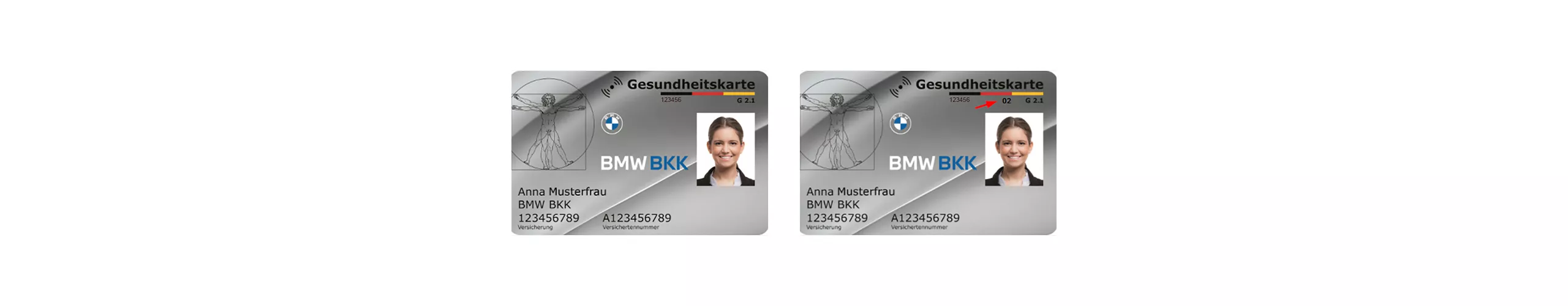 Gesundheitskarte der BMW BKK