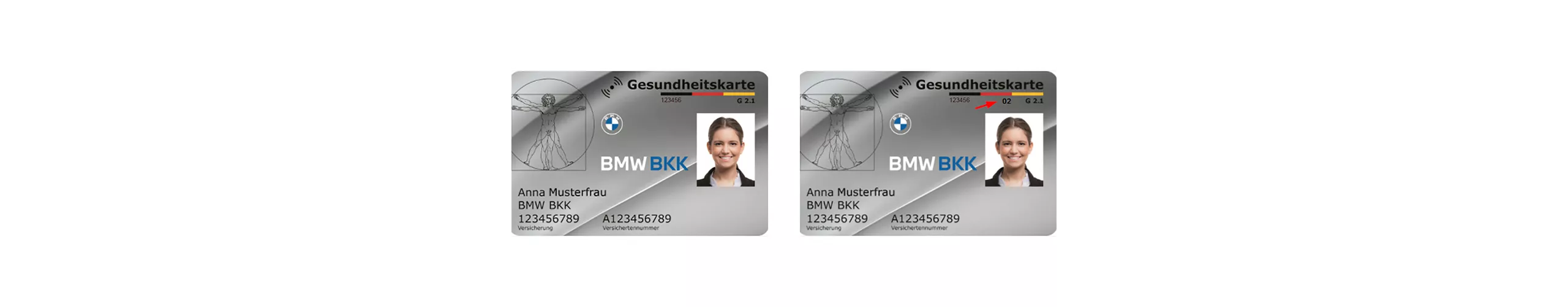 Gesundheitskarte der BMW BKK