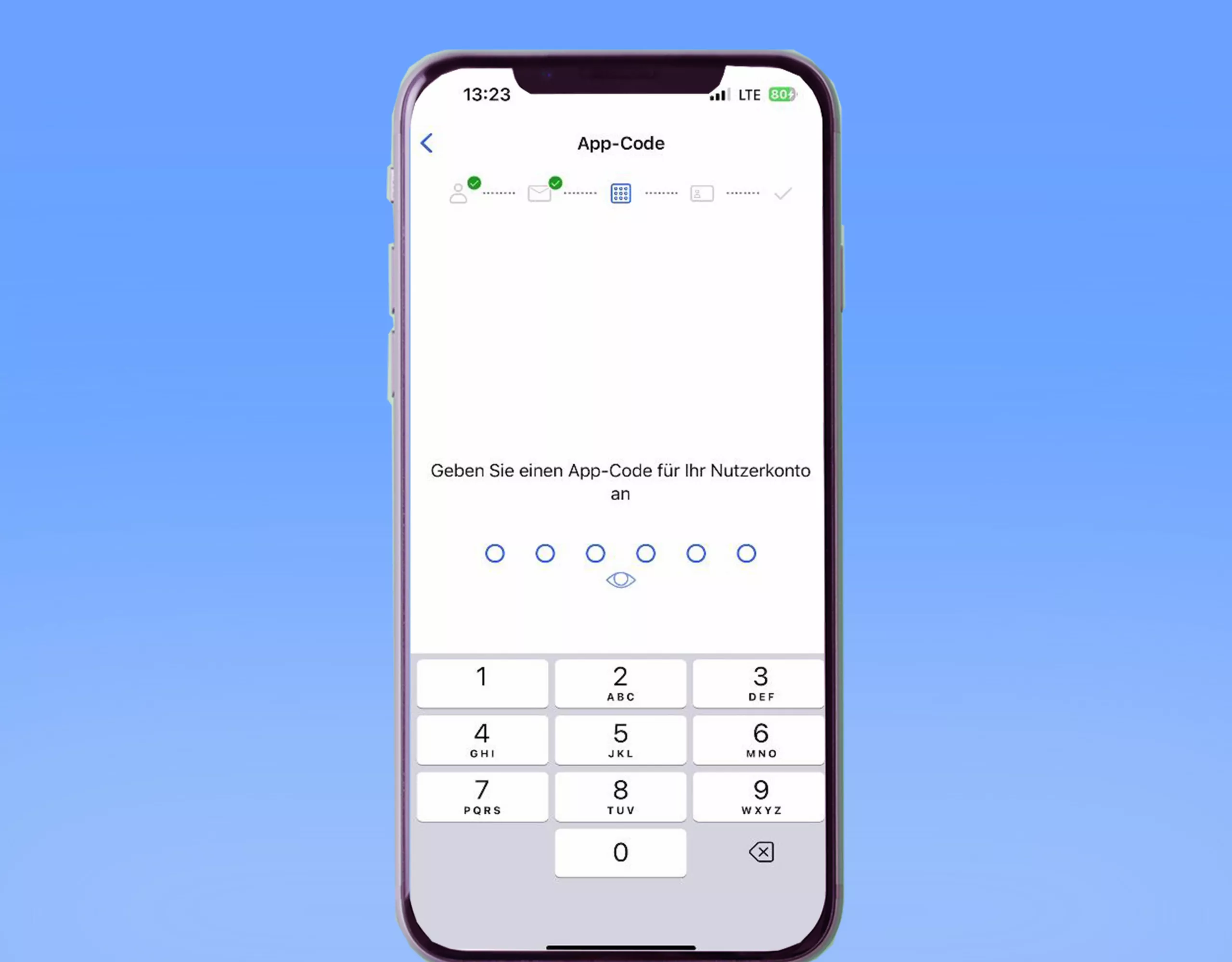 App-Code vergeben