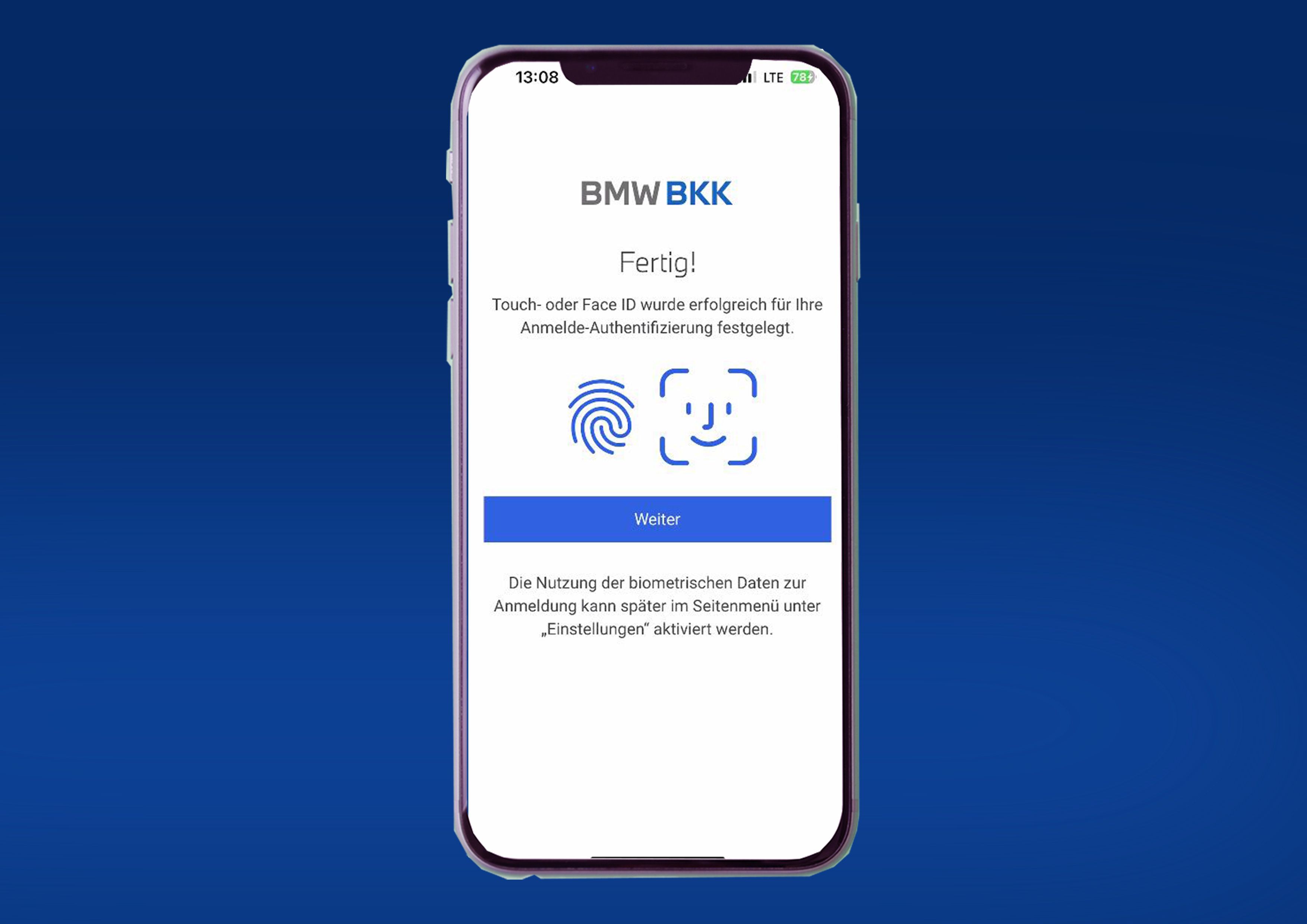 Auf "Weiter" klicken