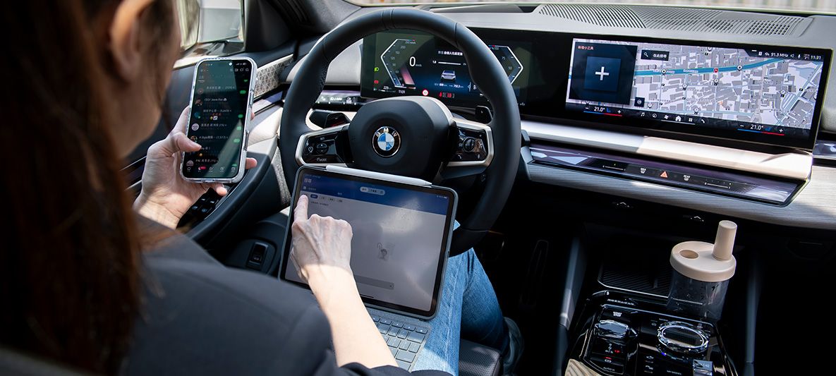 BMW 5系列 x 萬達物流商務長江思綺