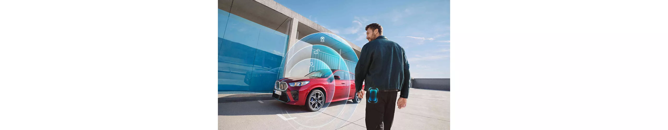 BMWデジタル・キー・プラス ＊画像はBMW iX2となります。
