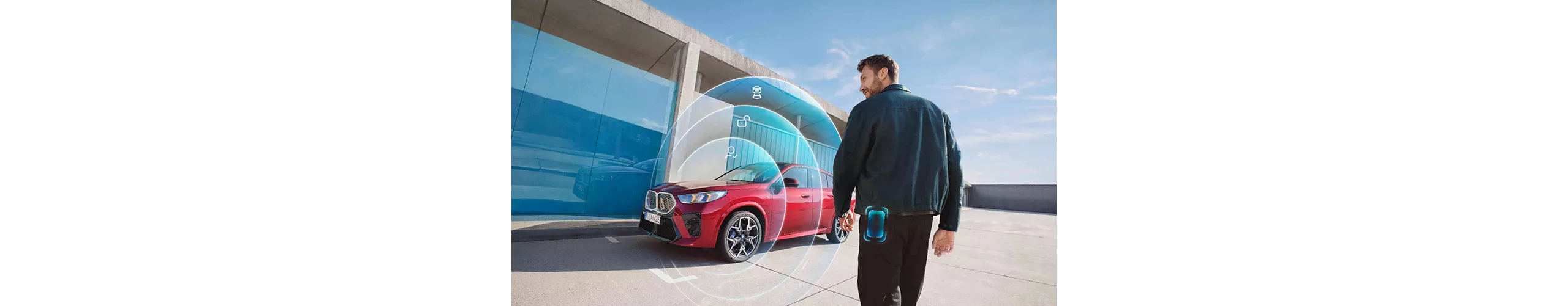 BMWデジタル・キー・プラス ＊画像はBMW iX2となります。