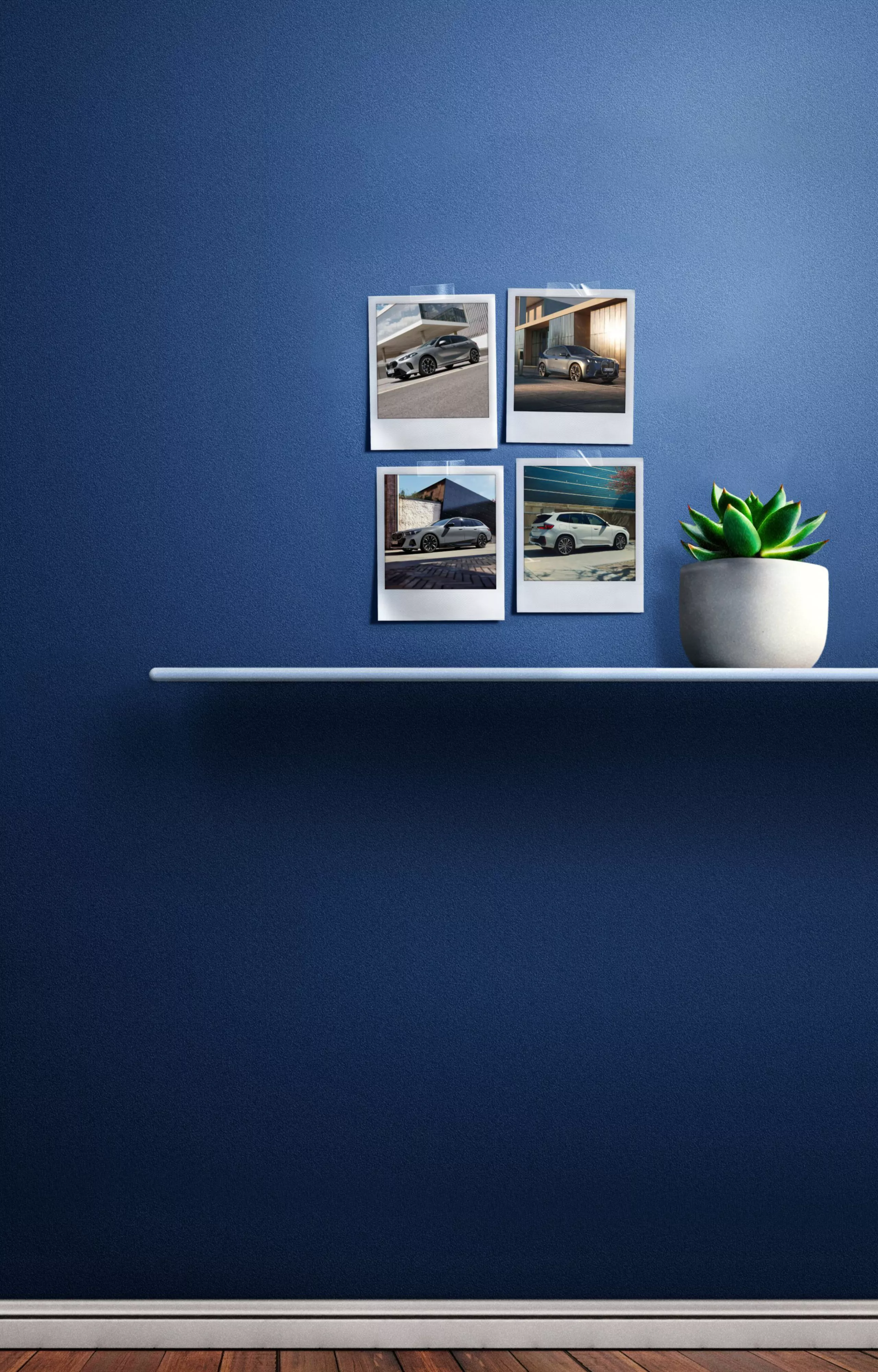 Fahrzeugmotive im BMW Premium Selection Umfeld.