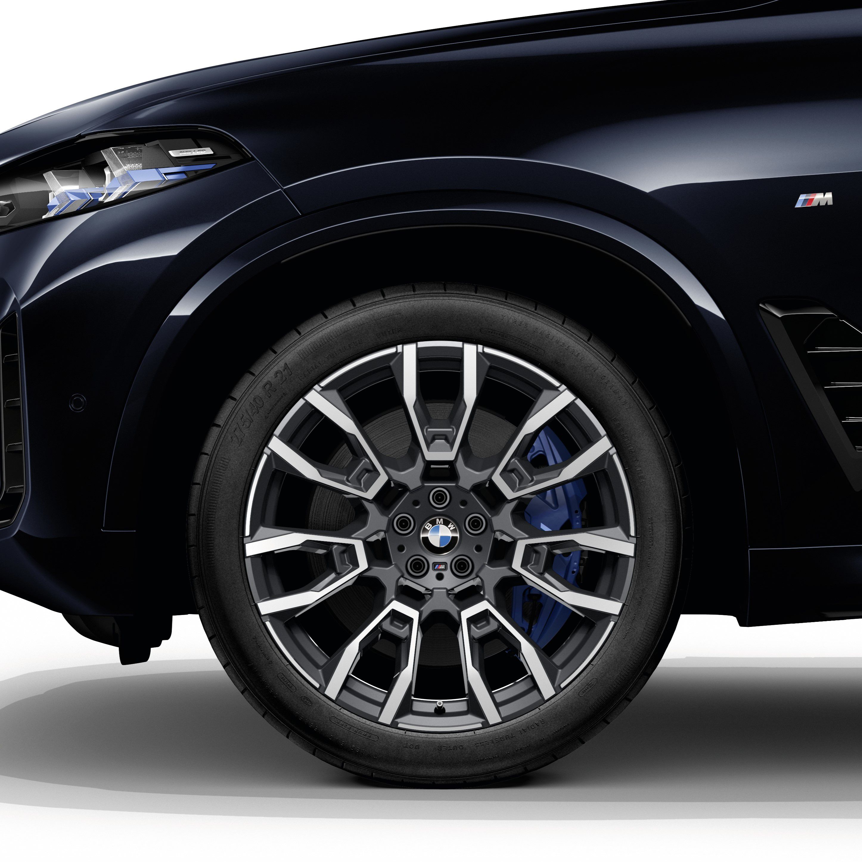 BMW X5 21" Impressive 21" M light alloy wheels I  Bicolour V-spoke style