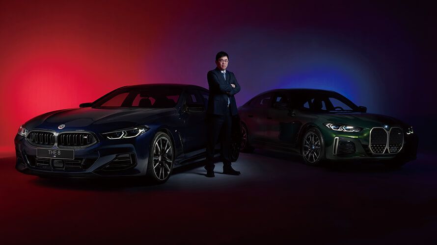 張國煒與他的BMW M8 & BMW i4