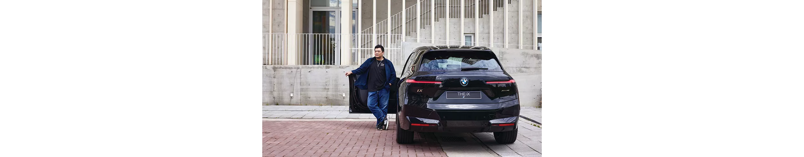郭哲佑與他的BMW iX xDrive40