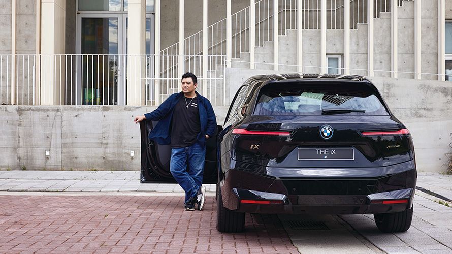 郭哲佑與他的BMW iX xDrive40