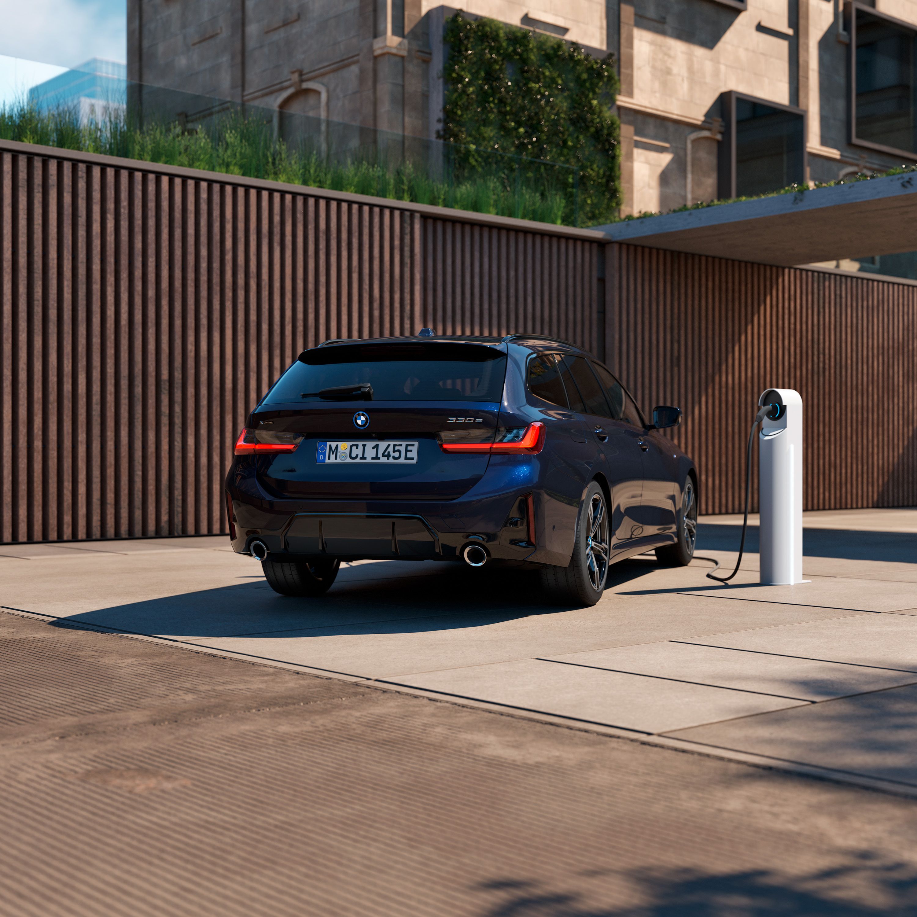 BMW Încărcarea BMW 3er Touring hibrid plug-in