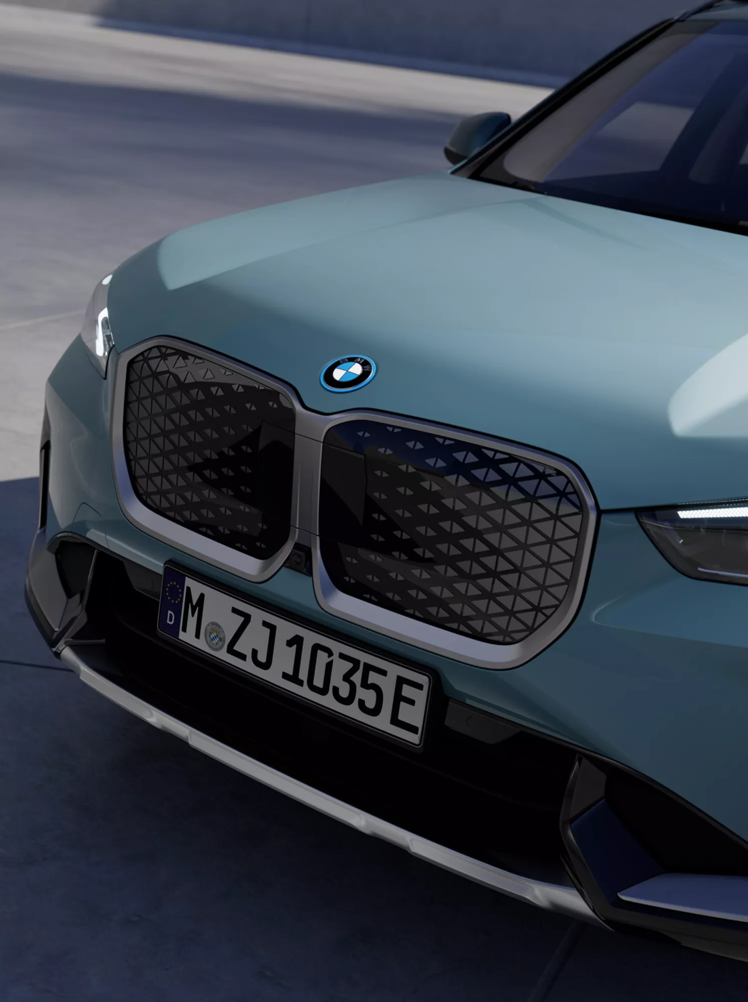 BMW iX1純電運動休旅，光型變化智慧LED頭燈