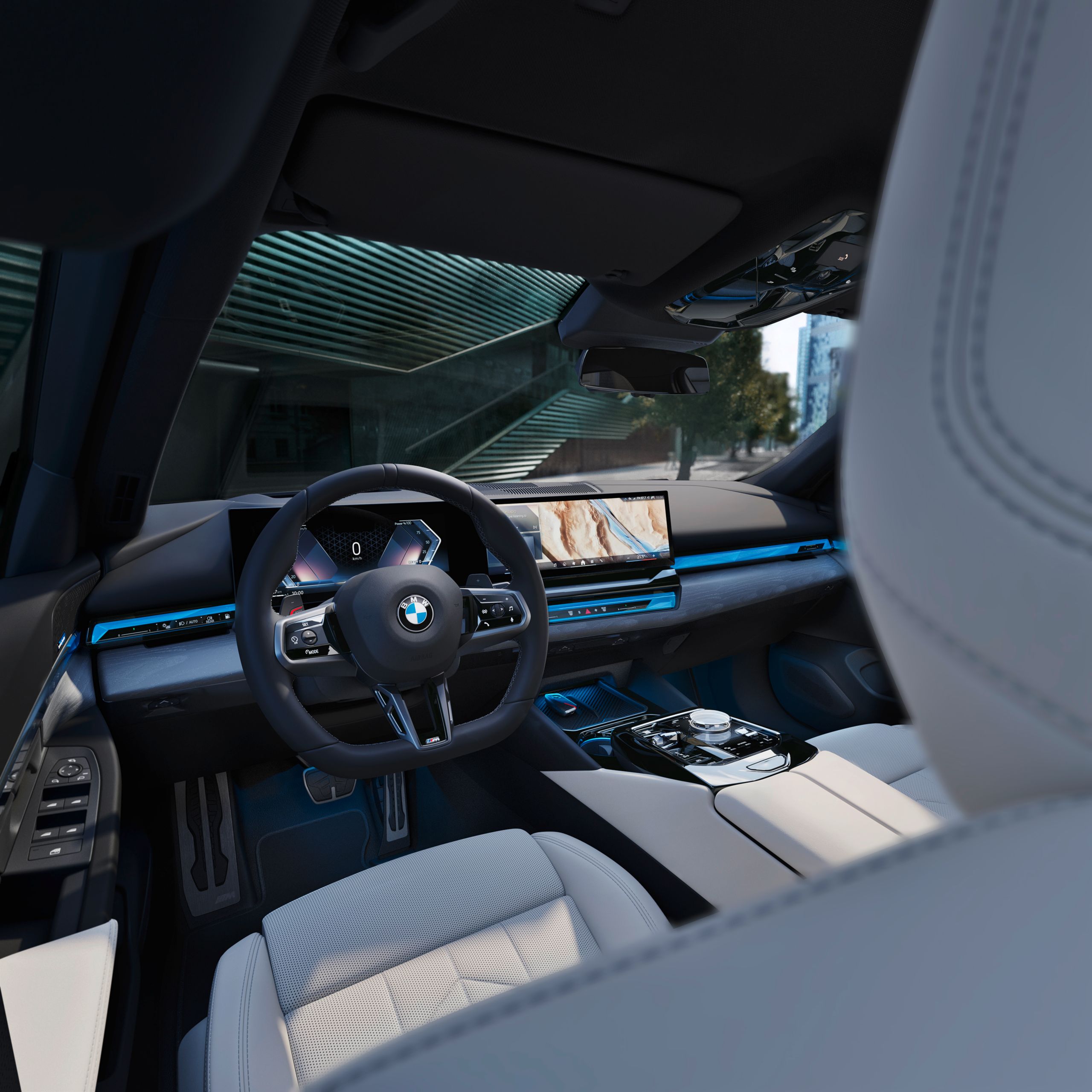 全新世代BMW 5系列Touring（G61），內裝設計