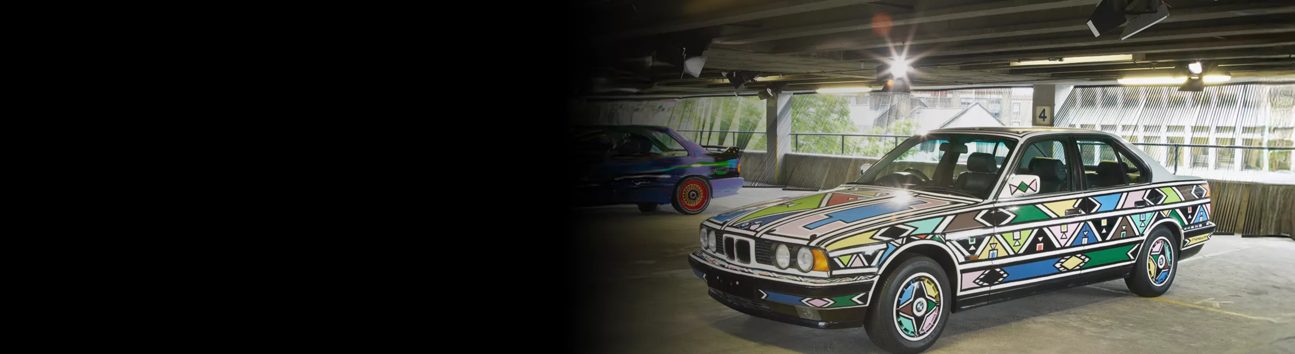 Esther Mahlangu / BMW 525i / 1991