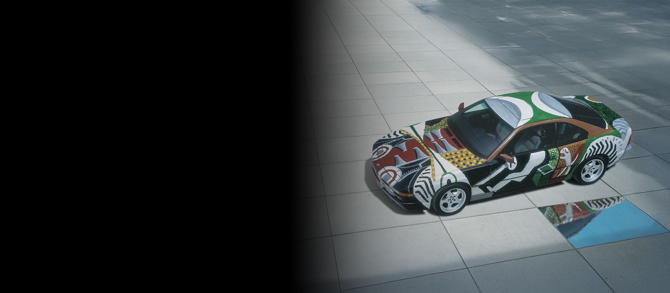 David Hockney / BMW 850 CSi / 1995