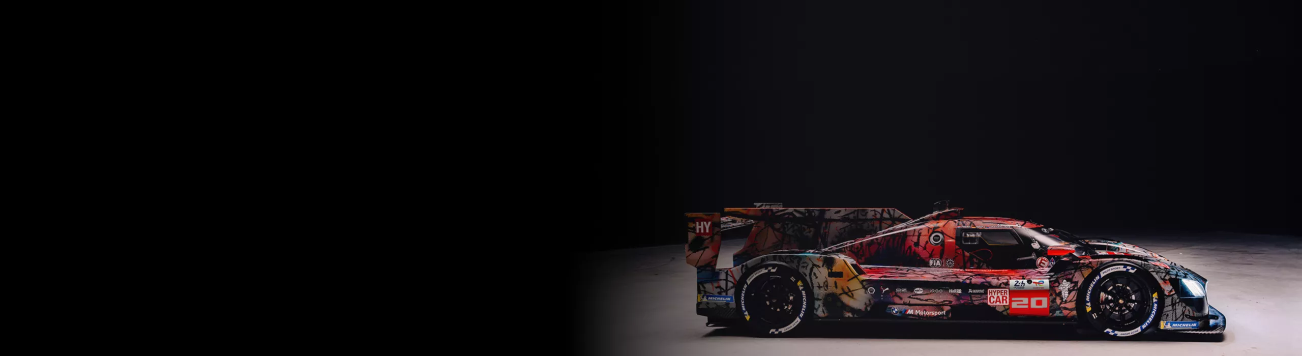 Julie Mehretu / BMW M Hybrid V8 / 2024