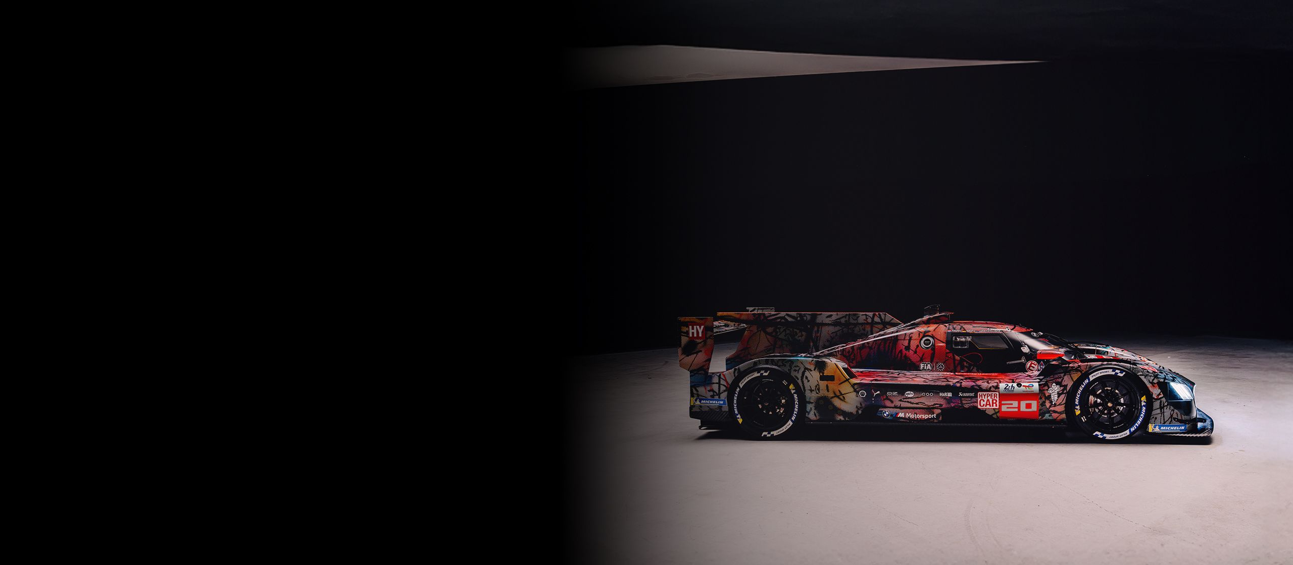 Julie Mehretu / BMW M Hybrid V8 / 2024