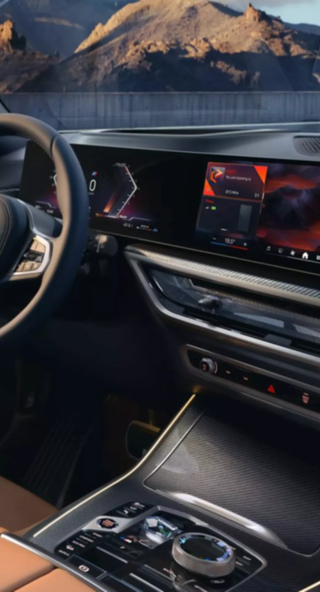 BMW X7，駕駛中控台駕駛座艙與創新科技