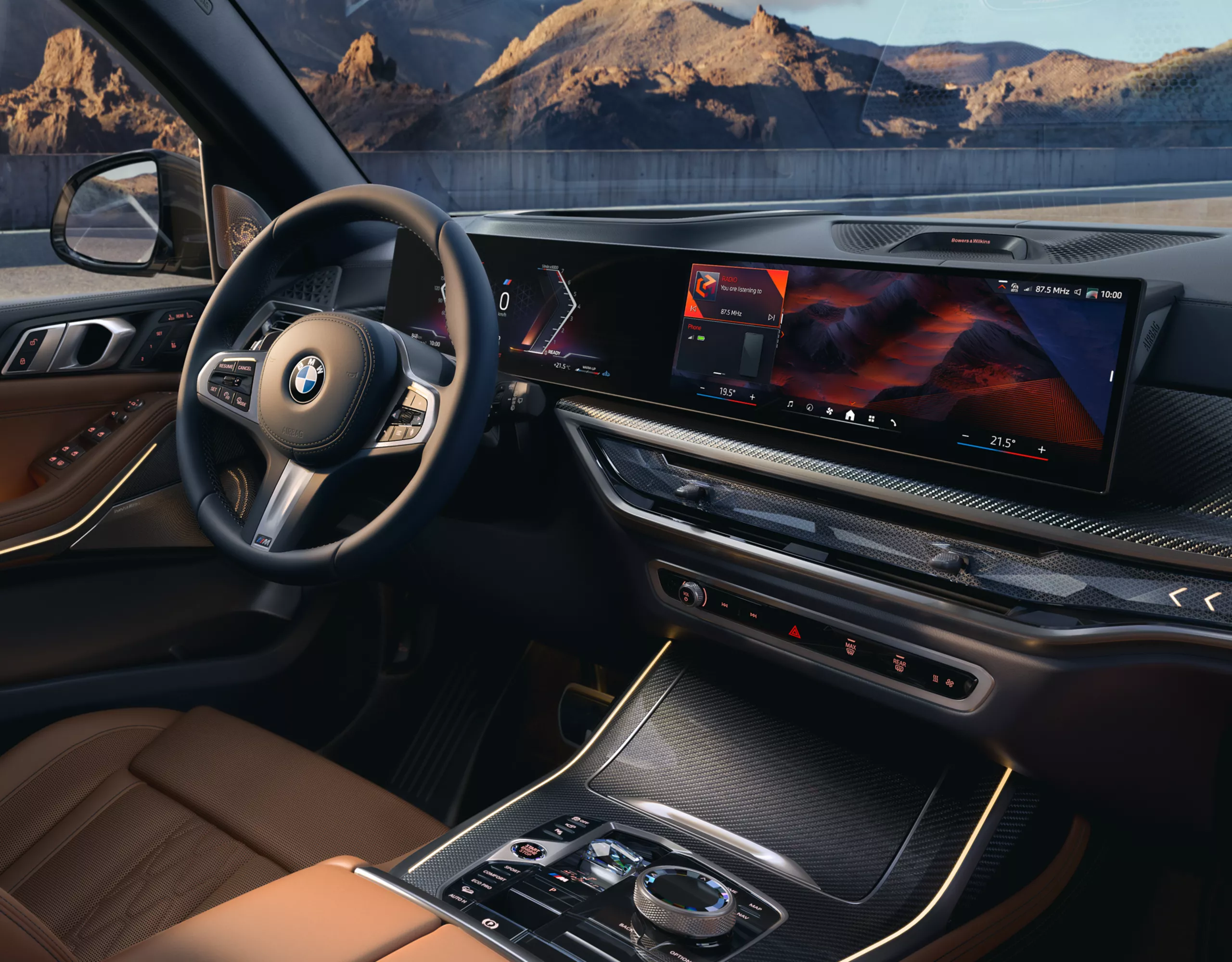 BMW X7，駕駛中控台駕駛座艙與創新科技