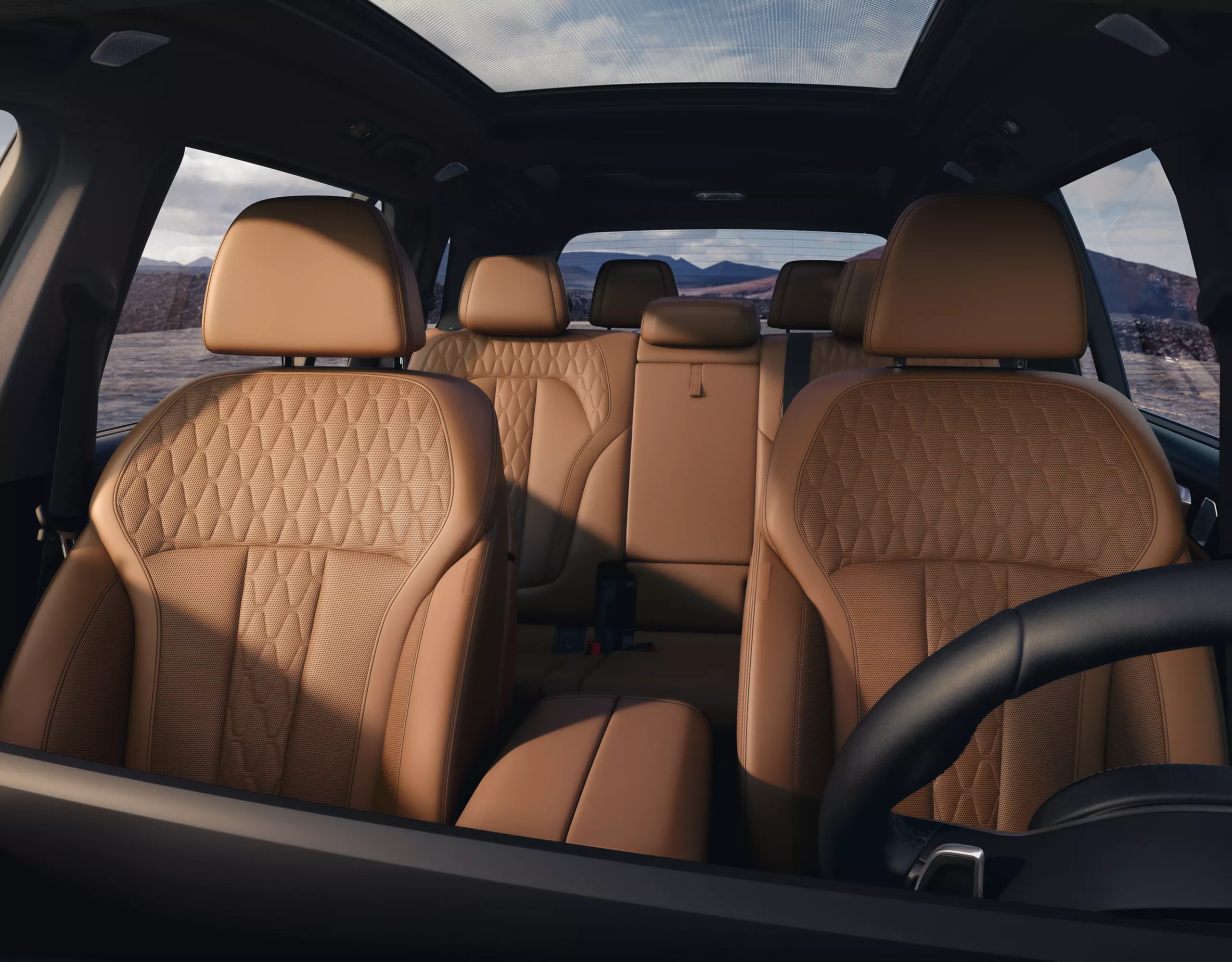 BMW X7，6人座設計