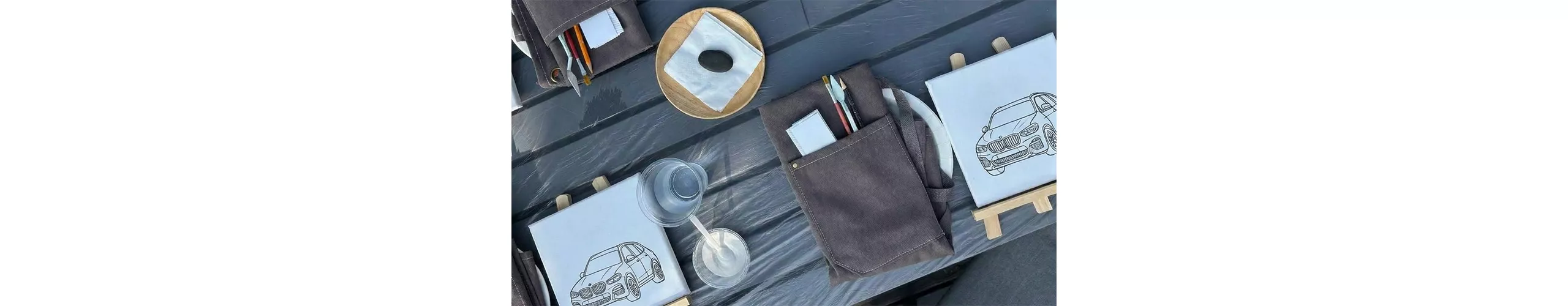 手作體驗 | 流光肌理畫