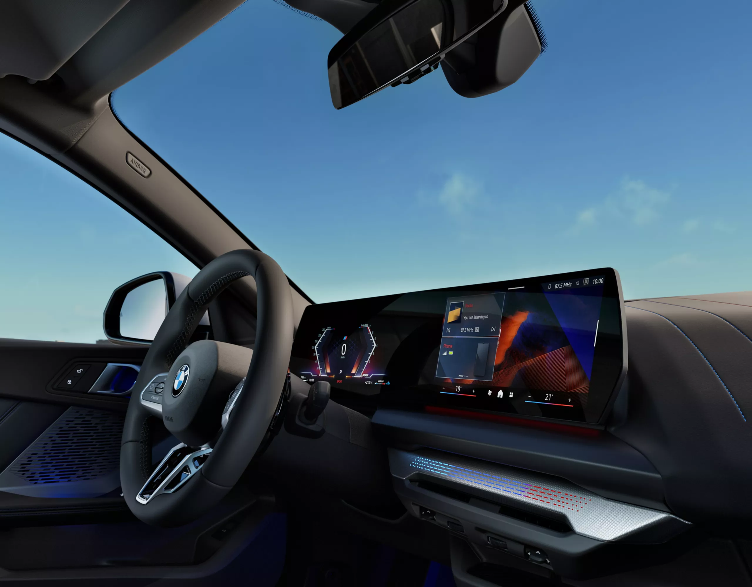 BMW M2 Gran Coupé white interior