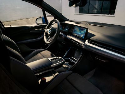 BMW 2 Series Active Tourer Plug-in Hybrid blue interior